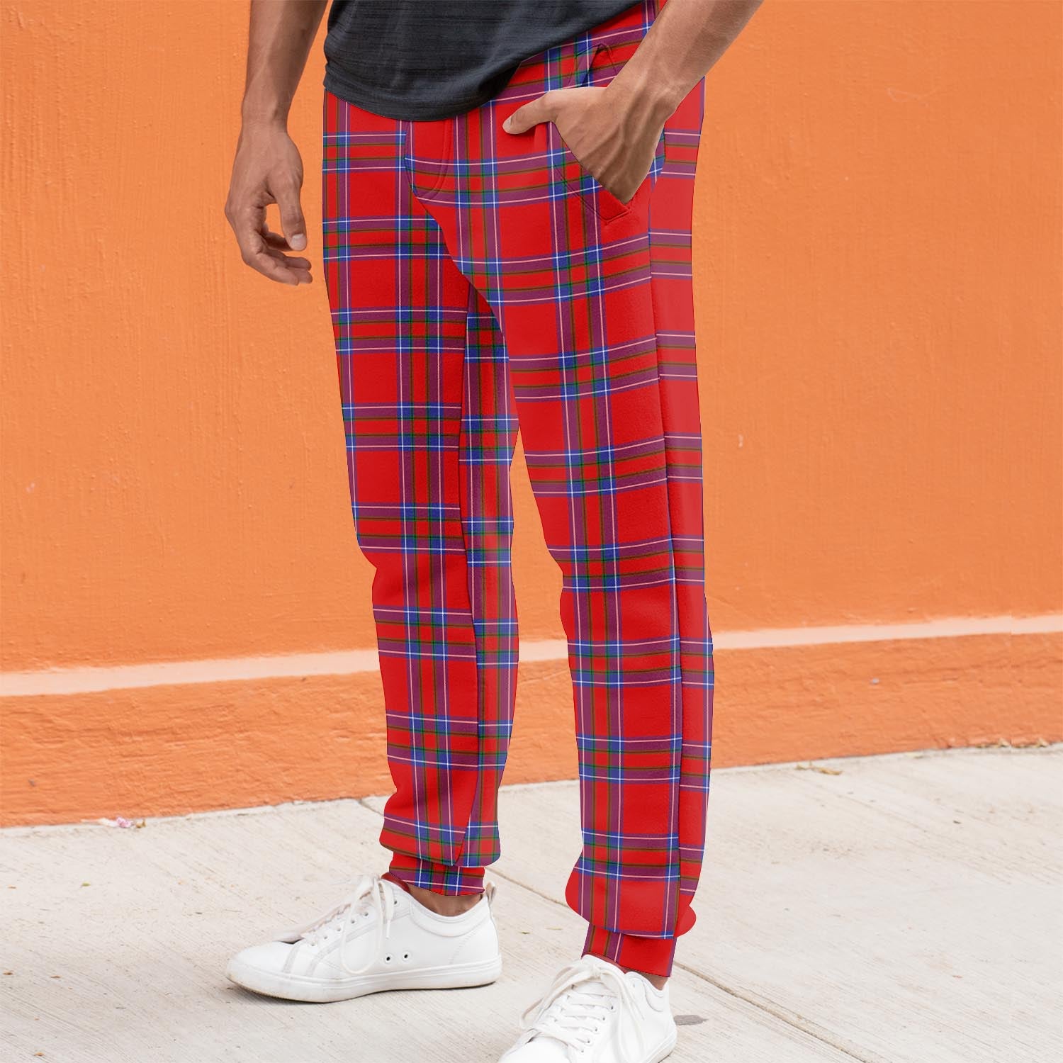 Rait Tartan Joggers Pants S - Tartan Vibes Clothing