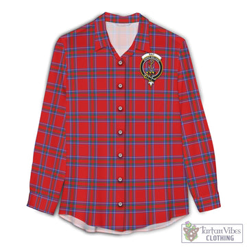 Rait Tartan Women's Casual Shirt with Family Crest