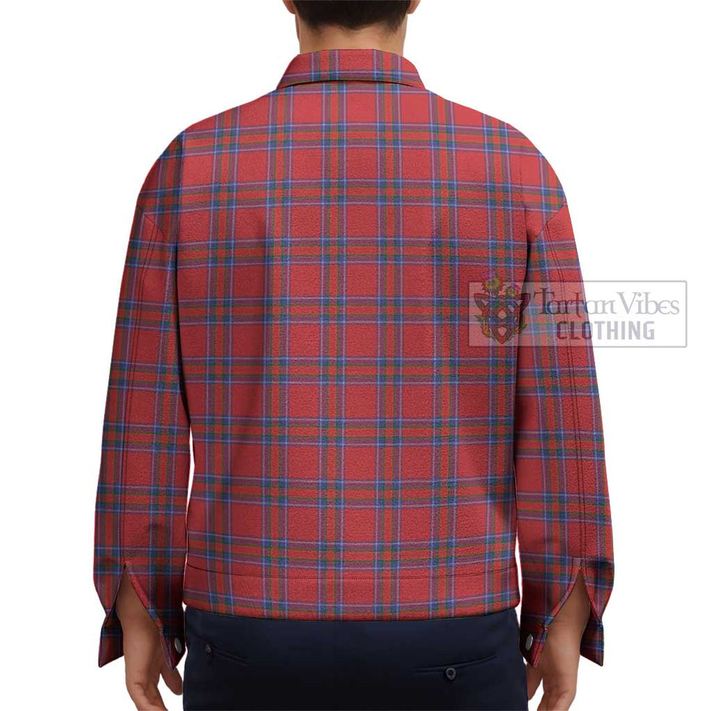 Rait Tartan Unisex Lapel Cotton Jacket - Tartan Vibes Clothing