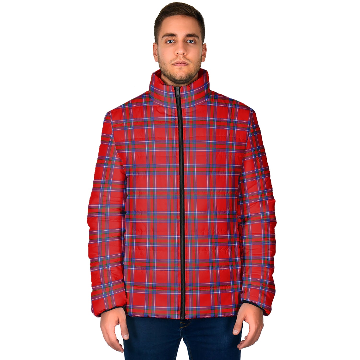 Rait Tartan Padded Jacket - Tartanvibesclothing