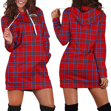 Rait Tartan Hoodie Dress with Family Crest