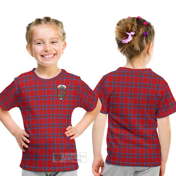 Rait Tartan Kid T-Shirt with Family Crest