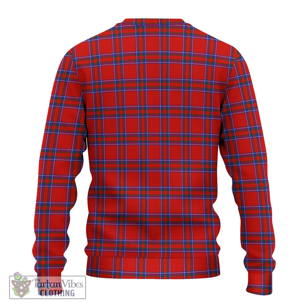 Rait Tartan Knitted Sweater with Family Crest DNA In Me Style - Tartanvibesclothing Shop