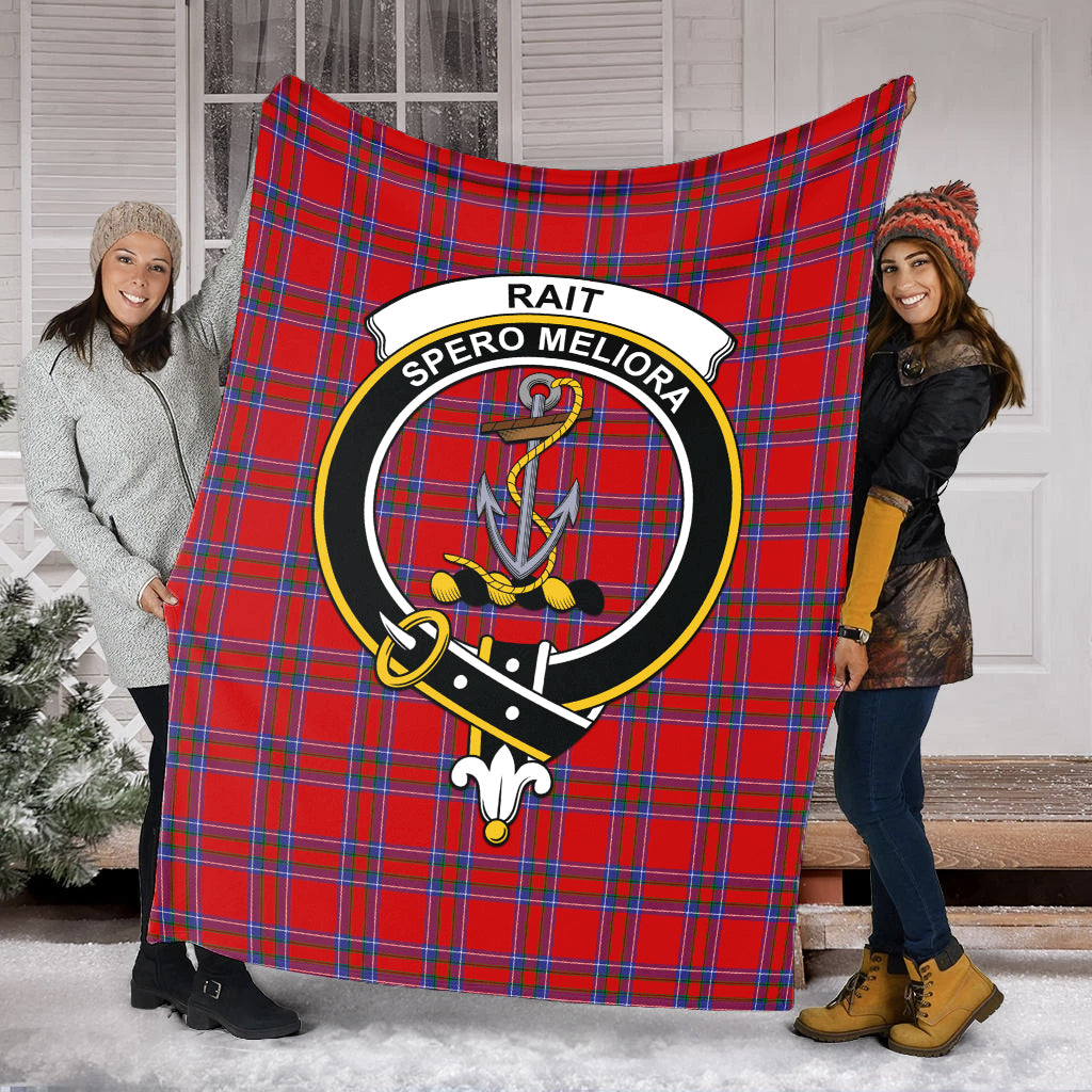 rait-tartab-blanket-with-family-crest