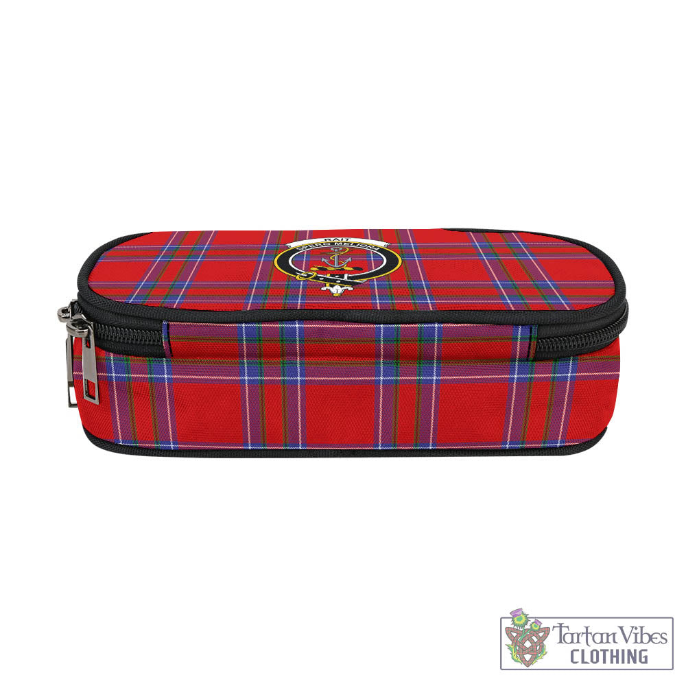Rait Tartan Pen and Pencil Case with Family Crest - Tartan Vibes Clothing