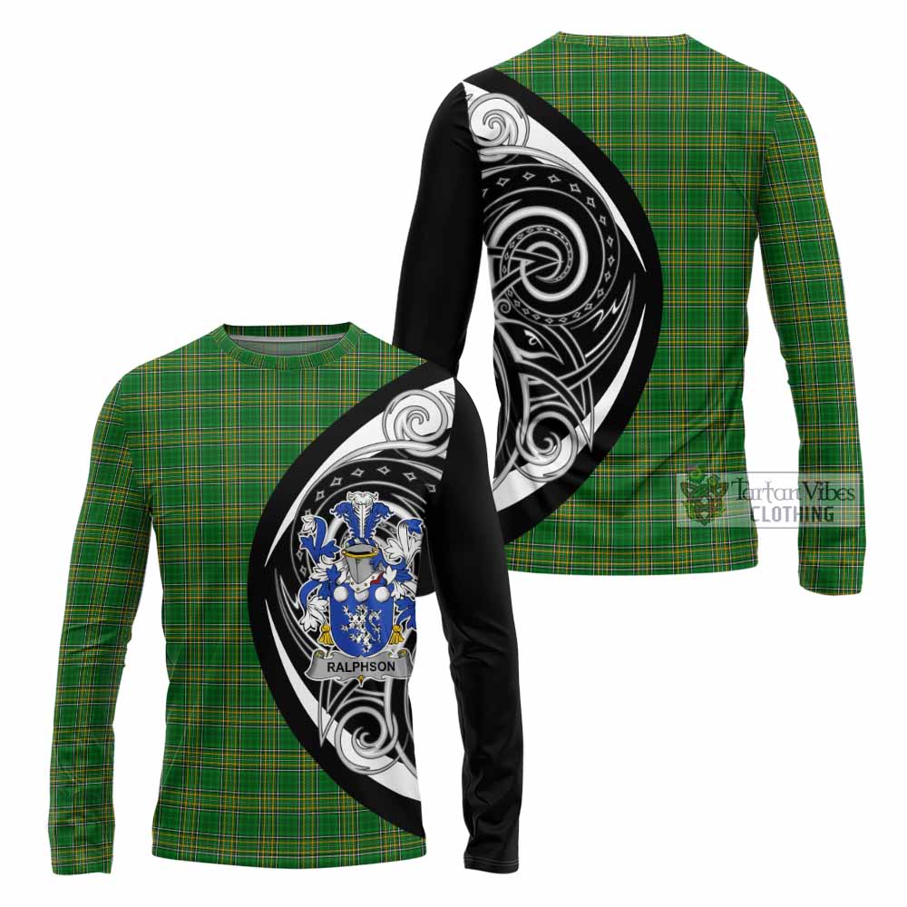 Ralphson Irish Clan Long Sleeve T-Shirt Celtic Circle Style - Tartan Vibes Clothing