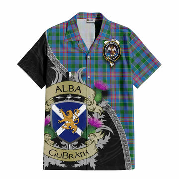 Ralston Tartan Family Crest Hawaiian Shirt Lion Rampant Royal Thistle Shield Celtic Inspired Kid - Tartan Vibes Clothing