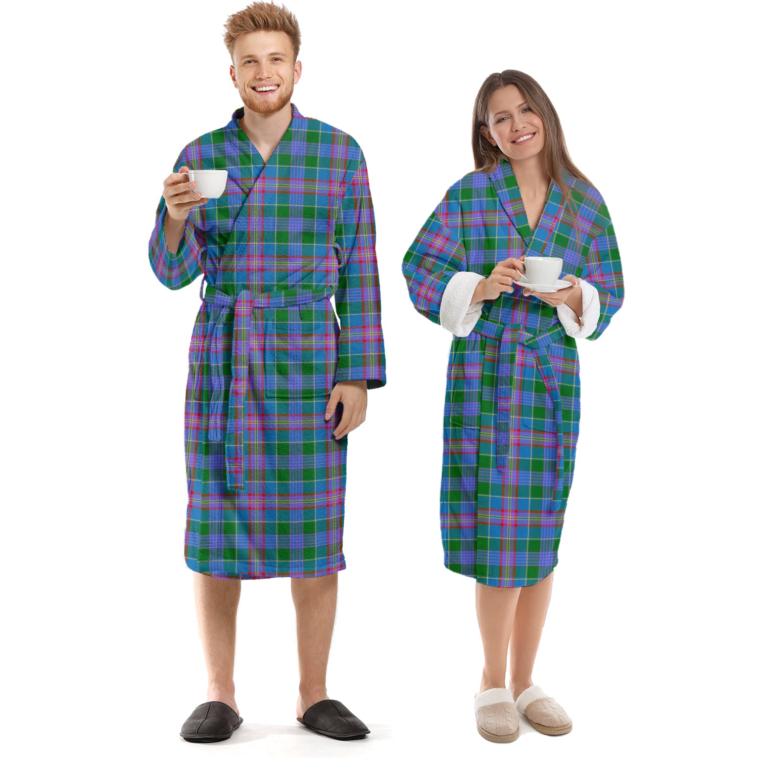 Ralston Tartan Bathrobe Unisex S - Tartan Vibes Clothing