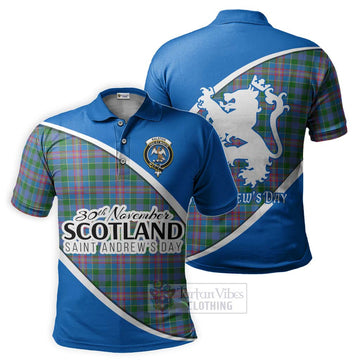 Ralston Family Crest Tartan Polo Shirt Celebrate Saint Andrew's Day in Style