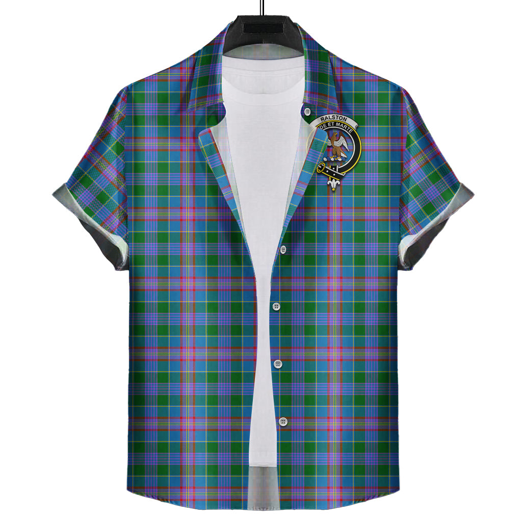 ralston-tartan-short-sleeve-button-down-shirt-with-family-crest