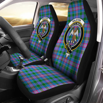 Ralston Tartan Car Seat Cover with Family Crest One Size - Tartan Vibes Clothing