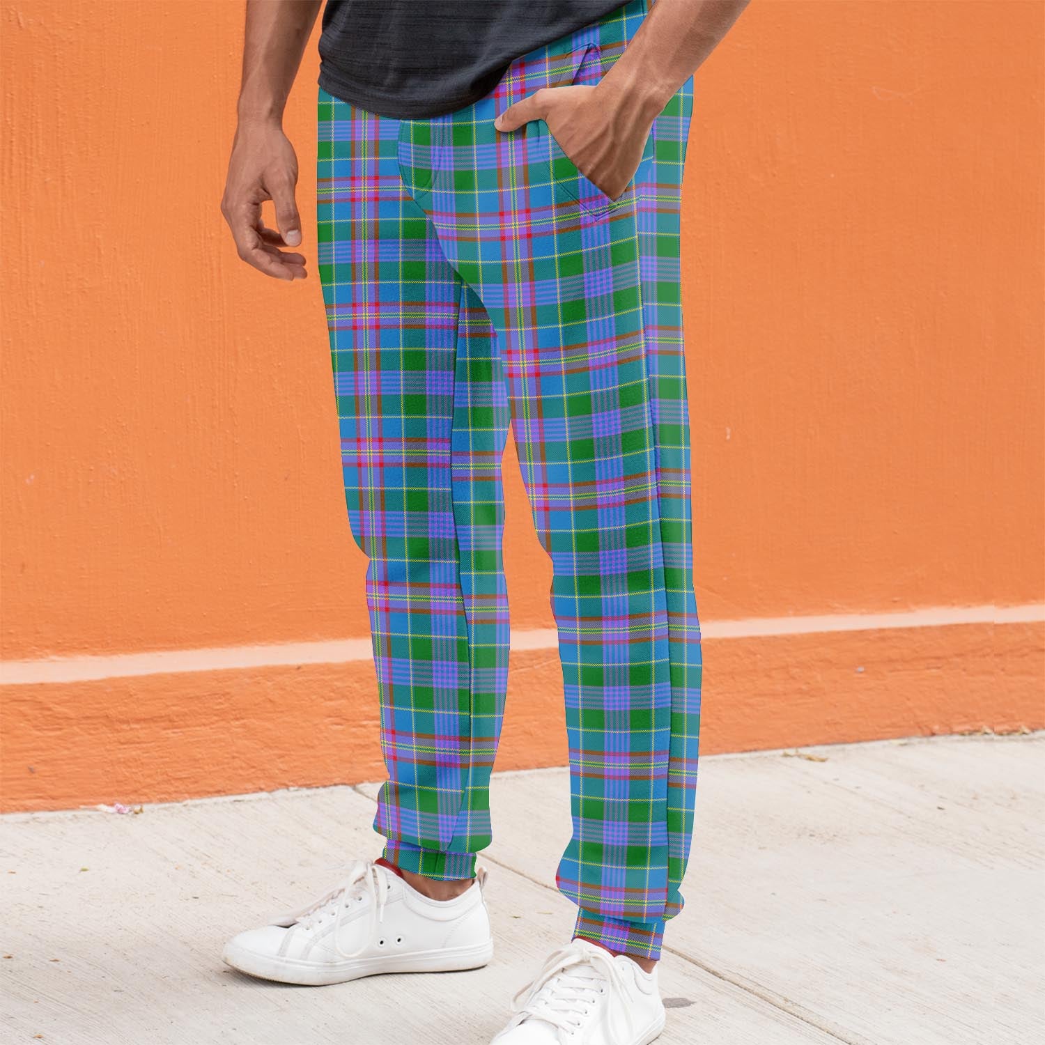 Ralston Tartan Joggers Pants S - Tartan Vibes Clothing