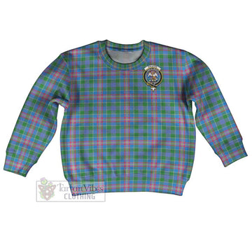 Ralston Tartan Kid Ugly Sweater with Family Crest