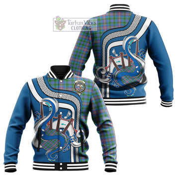 Ralston Tartan Baseball Jacket with Epic Bagpipe Style