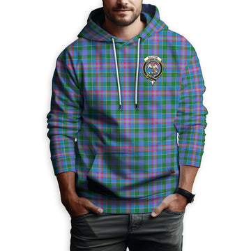 Ralston Tartan Hoodie with Family Crest