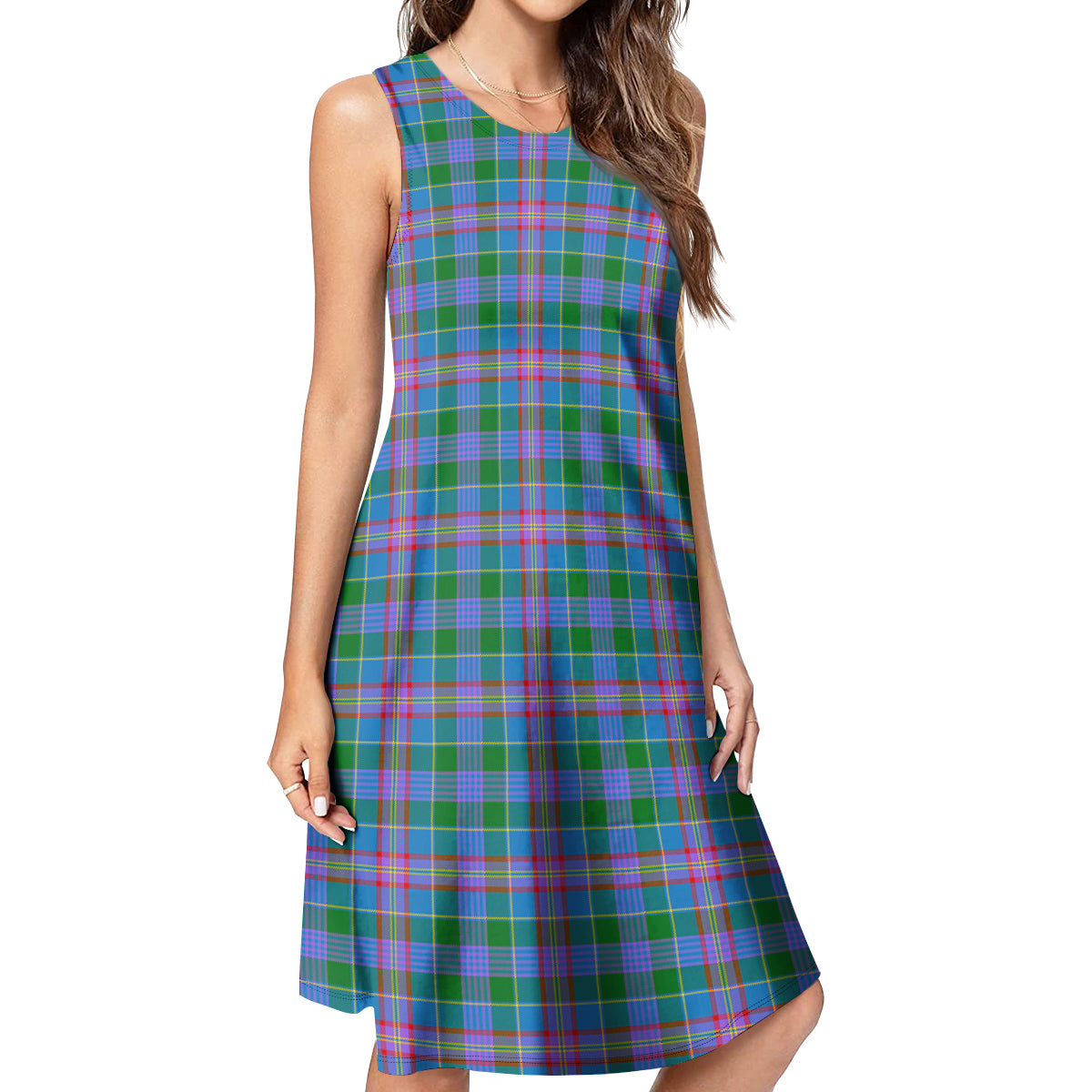 Ralston Tartan Womens Casual Dresses - Tartanvibesclothing