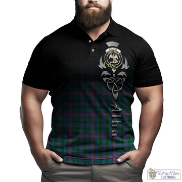 Ralston Tartan Polo Shirt Featuring Alba Gu Brath Family Crest Celtic Inspired