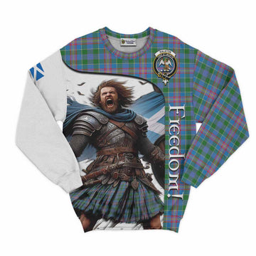 Ralston Crest Tartan Sweatshirt Inspired by the Freedom of Scottish Warrior