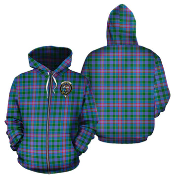 Ralston Tartan Hoodie with Family Crest