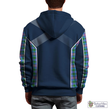 Ralston Tartan Hoodie with Family Crest and Scottish Thistle Vibes Sport Style