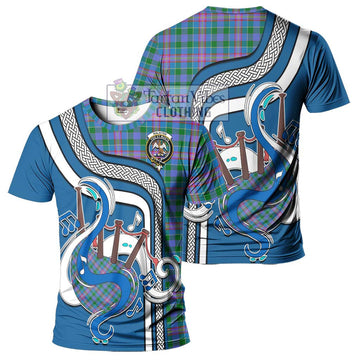 Ralston Tartan T-Shirt with Epic Bagpipe Style