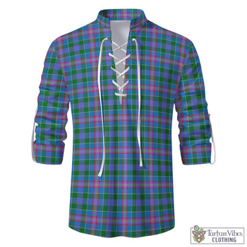 Ralston Tartan Men's Scottish Traditional Jacobite Ghillie Kilt Shirt