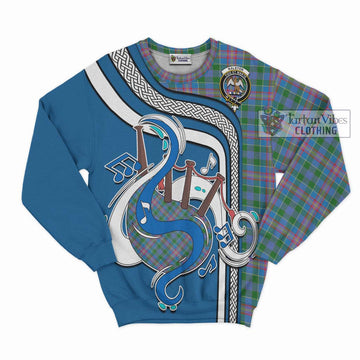 Ralston Tartan Sweatshirt with Epic Bagpipe Style