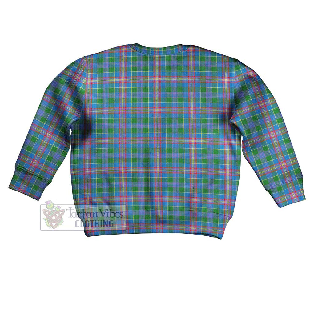 Ralston Tartan Kid Ugly Sweater with Family Crest - Tartan Vibes Clothing
