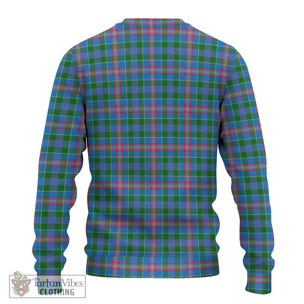 Ralston Tartan Knitted Sweater with Family Crest DNA In Me Style - Tartanvibesclothing Shop