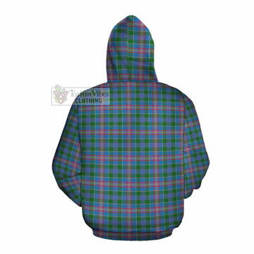 Ralston Tartan Cotton Hoodie with Family Crest DNA In Me Style