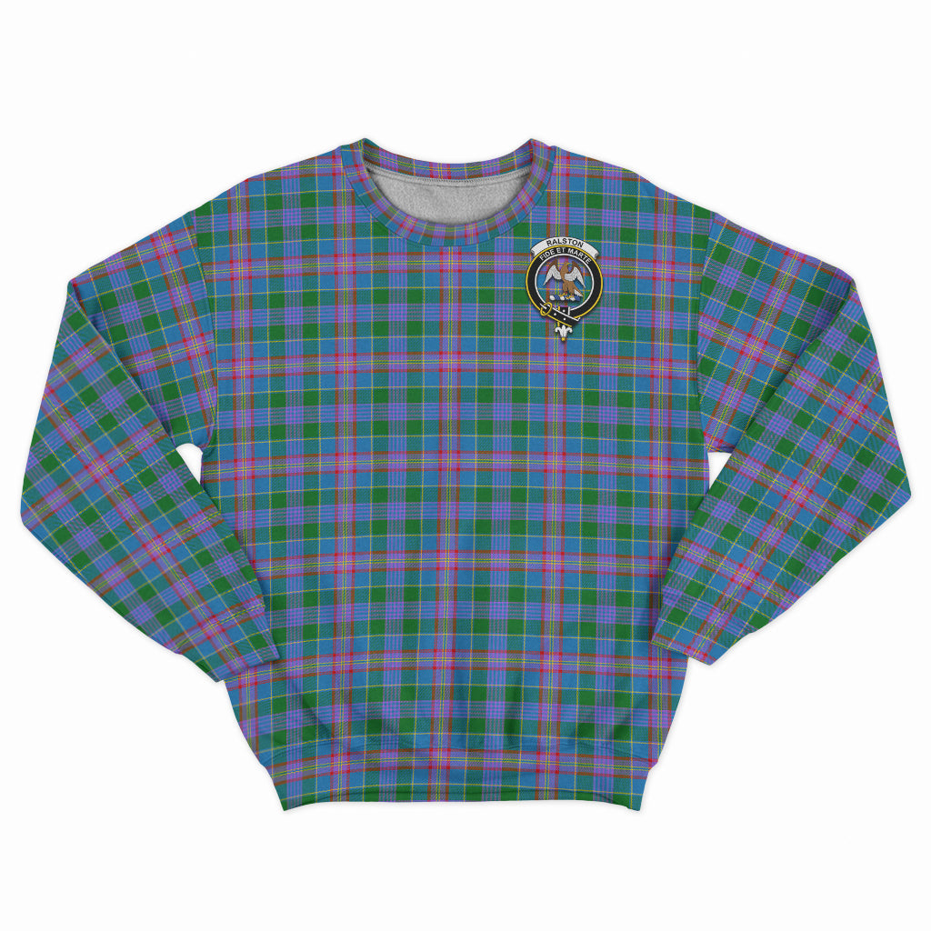 Ralston Tartan Sweatshirt with Family Crest - Tartan Vibes Clothing