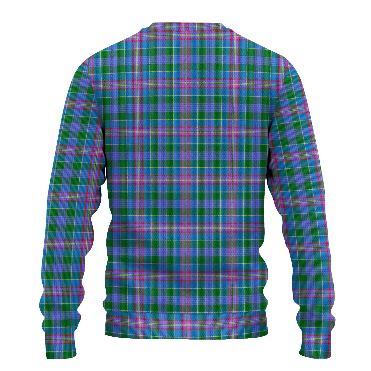 Ralston Tartan Knitted Sweater with Family Crest - Tartanvibesclothing