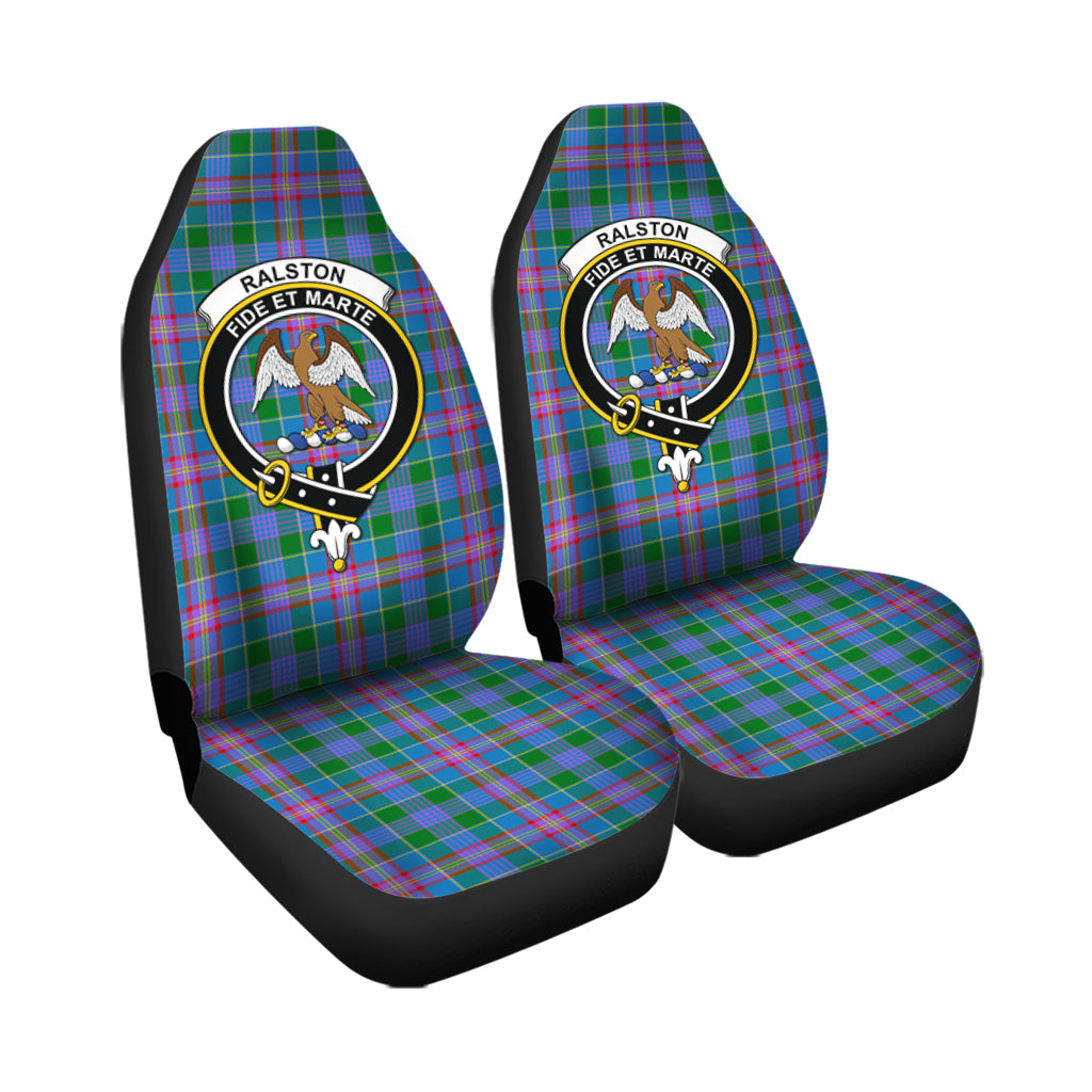 Ralston Tartan Car Seat Cover with Family Crest - Tartan Vibes Clothing