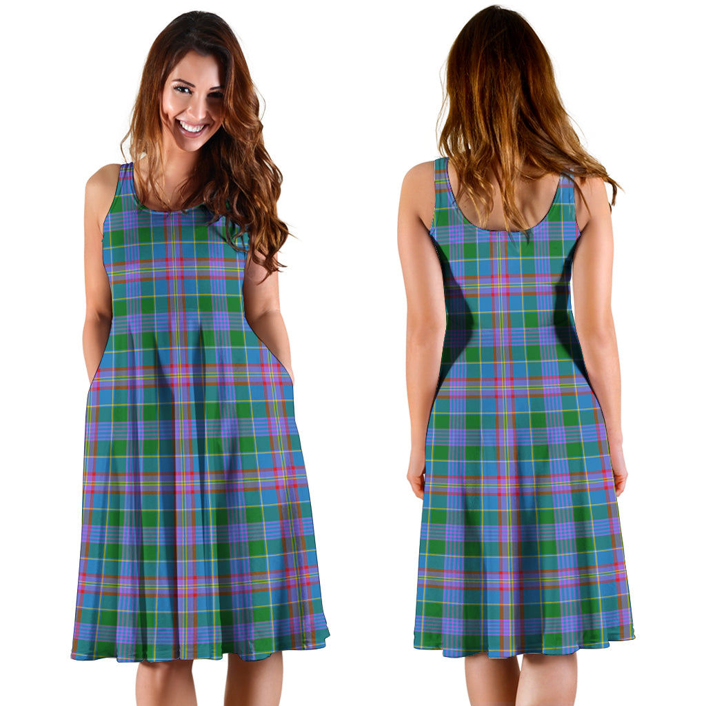 ralston-tartan-sleeveless-midi-womens-dress