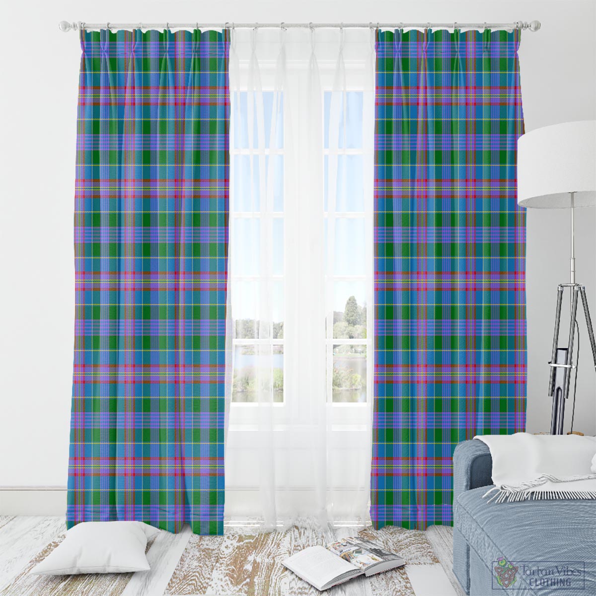 Ralston Tartan Window Curtain