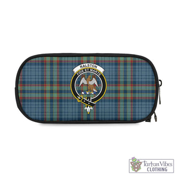 Ralston UK Tartan Pen and Pencil Case with Family Crest