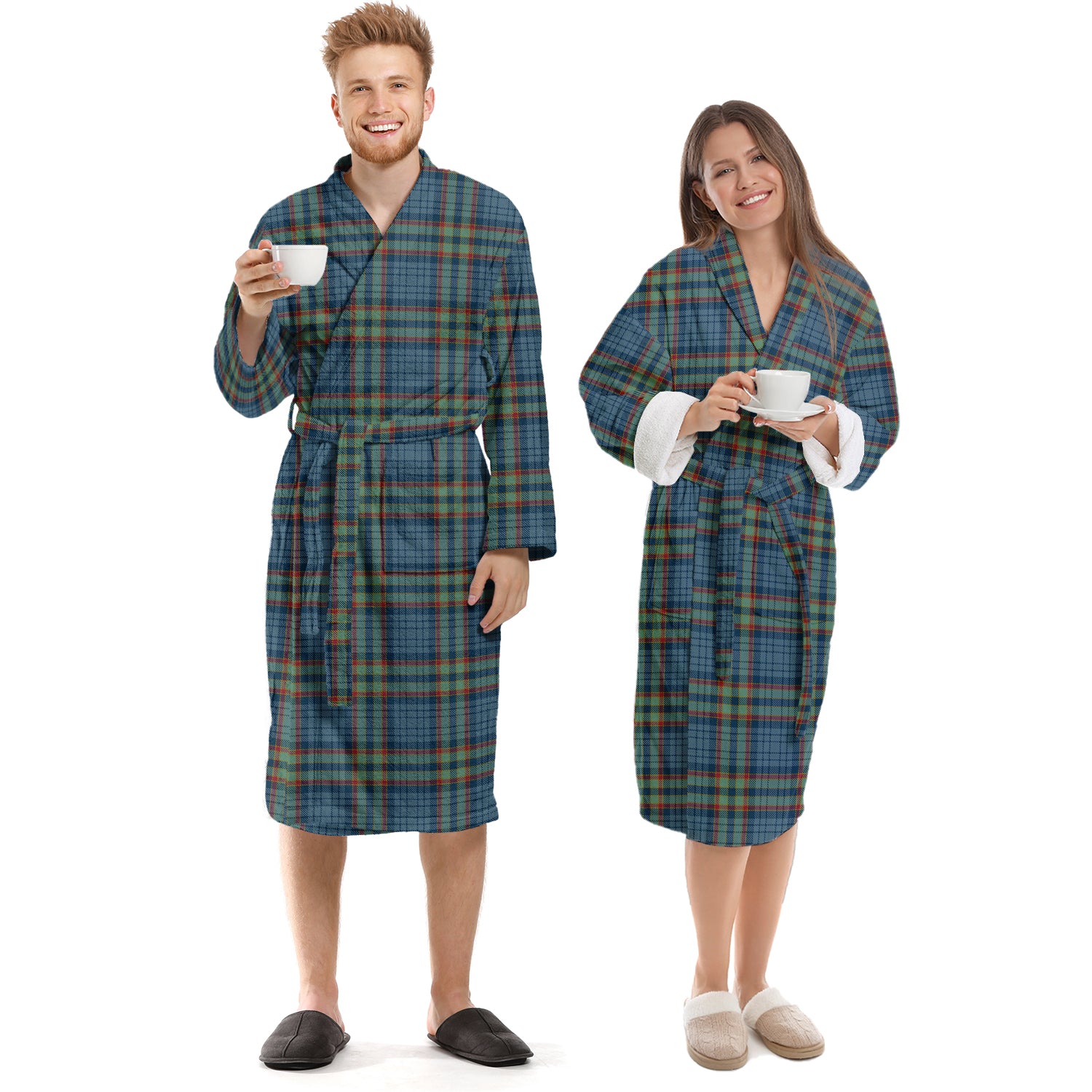 Ralston UK Tartan Bathrobe Unisex S - Tartan Vibes Clothing