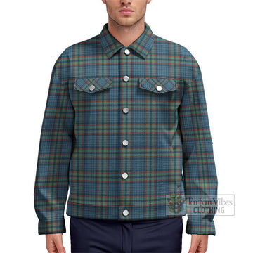 Ralston UK Tartan Unisex Lapel Cotton Jacket