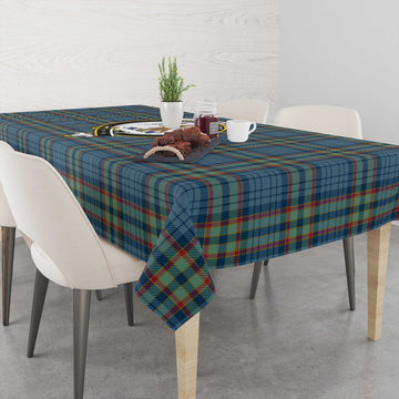 Ralston UK Tartan Tablecloth with Family Crest