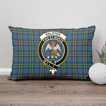 Ralston UK Tartan Pillow Cover with Family Crest