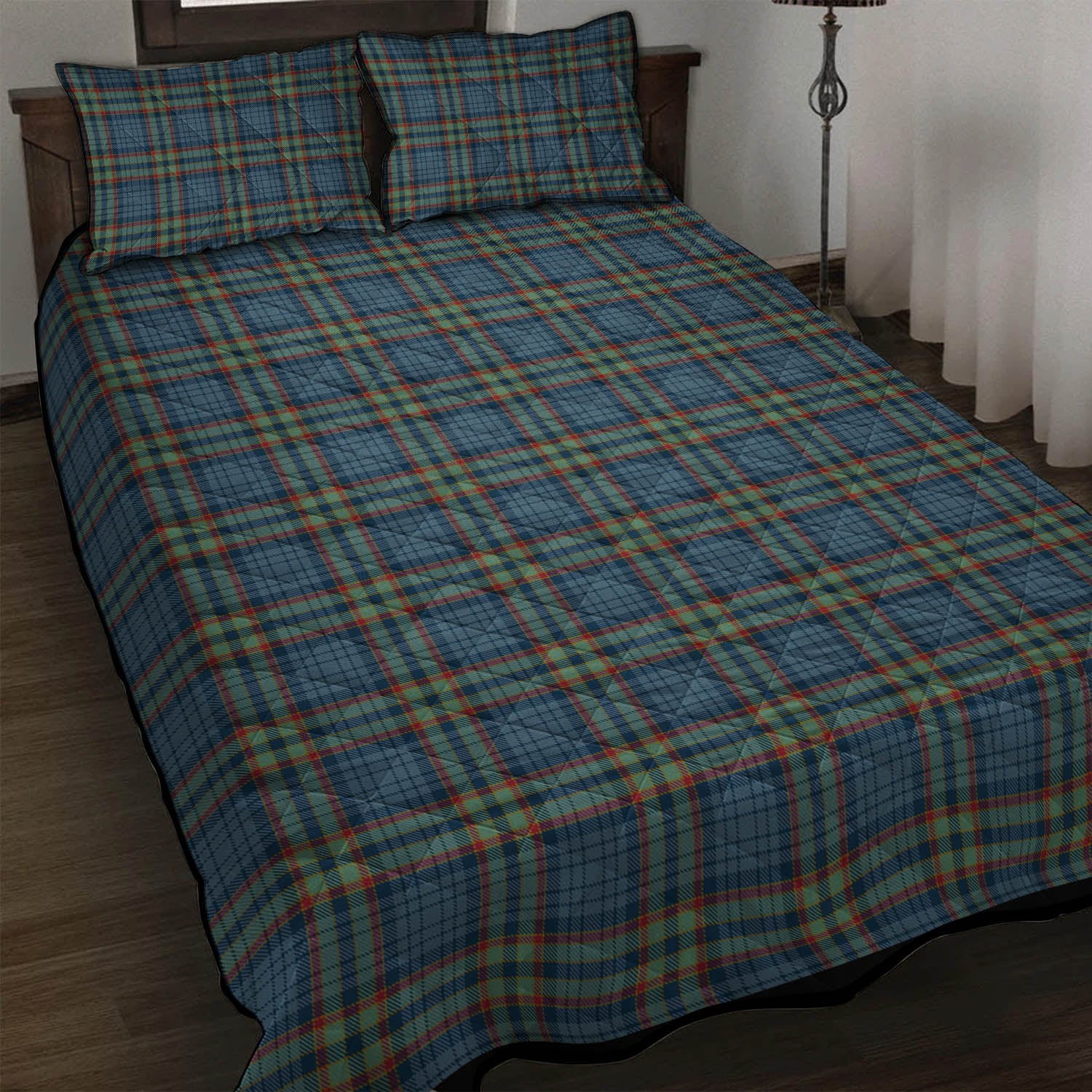 Ralston UK Tartan Quilt Bed Set - Tartanvibesclothing Shop