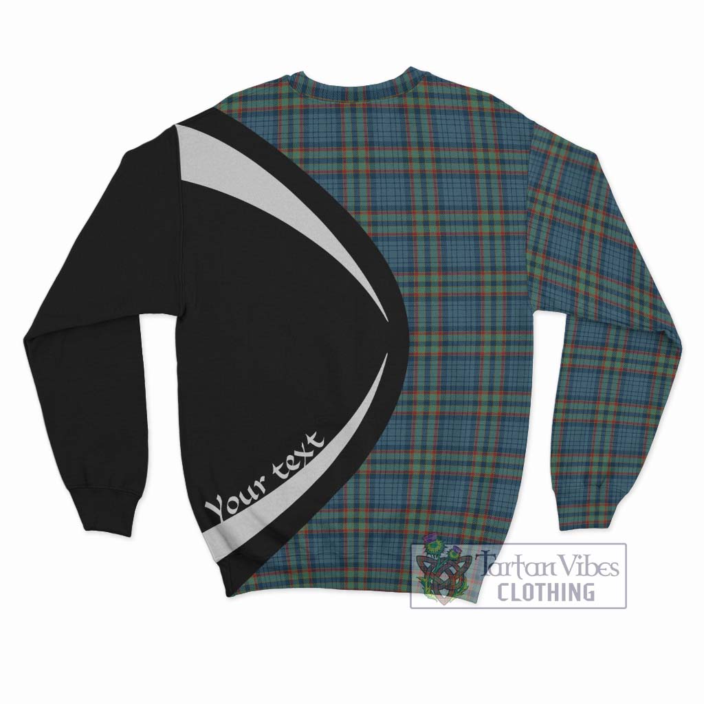 Ralston UK Tartan Sweatshirt with Family Crest Circle Style - Tartan Vibes Clothing