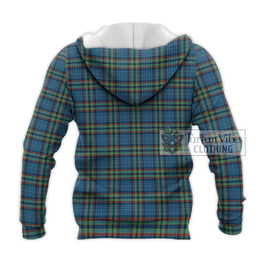 Ralston UK Tartan Knitted Hoodie with Family Crest DNA In Me Style - Tartanvibesclothing Shop