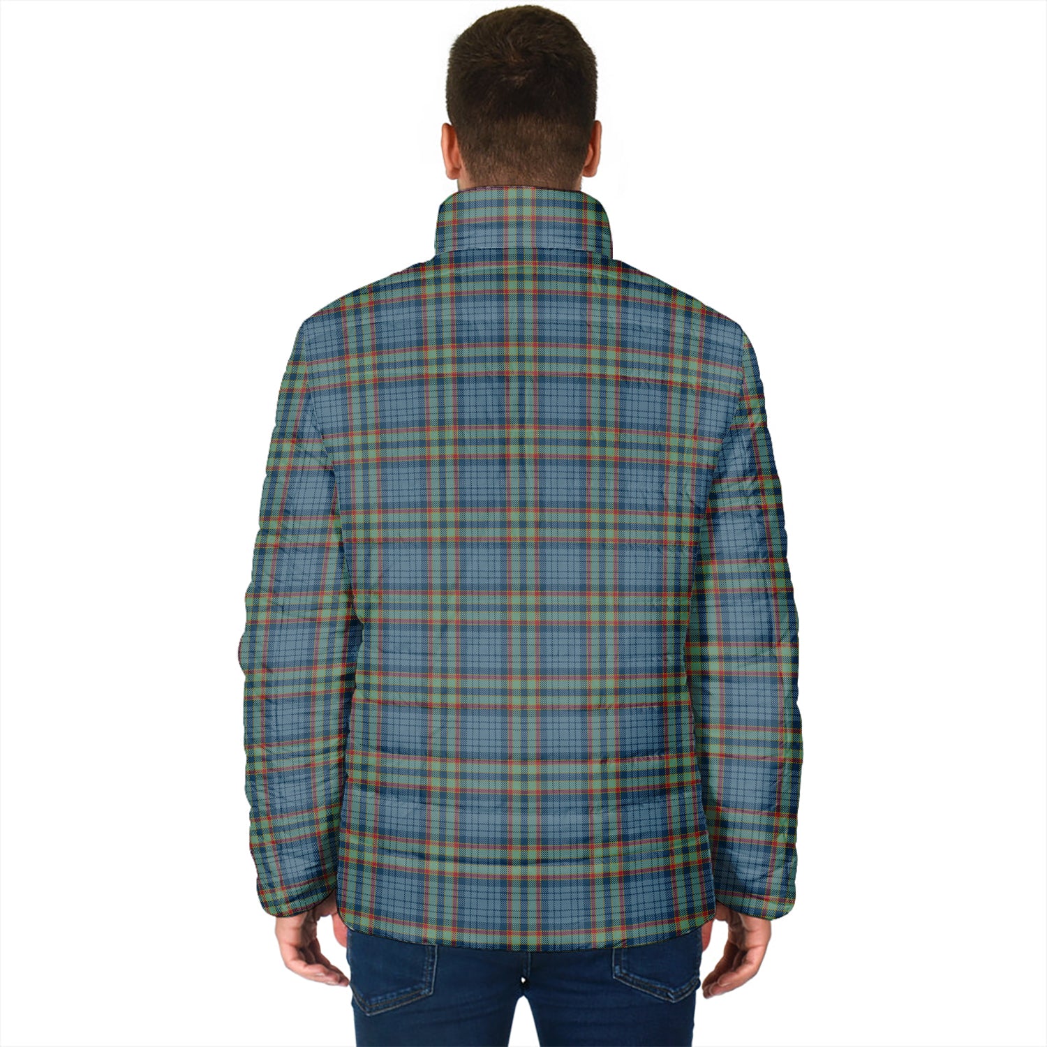 Ralston UK Tartan Padded Jacket with Family Crest - Tartan Vibes Clothing