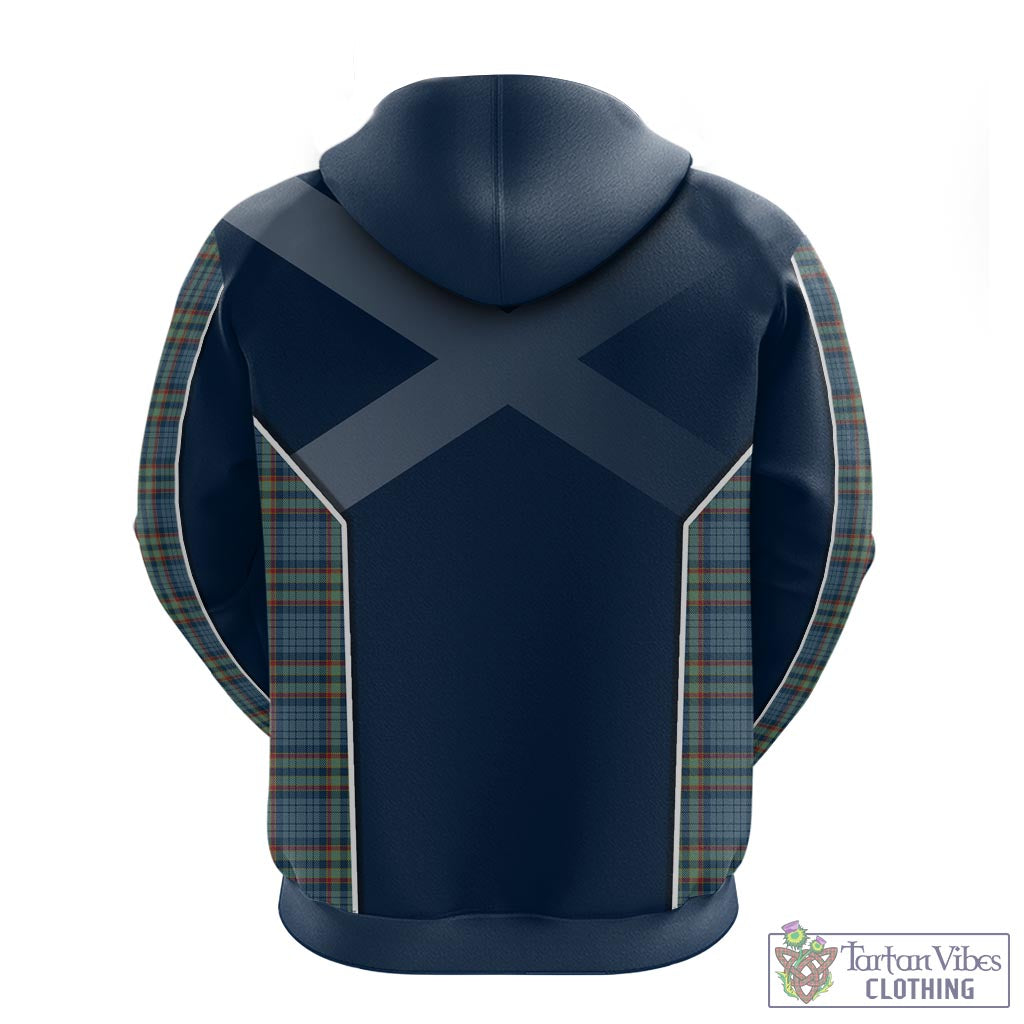 Tartan Vibes Clothing Ralston UK Tartan Hoodie with Family Crest and Scottish Thistle Vibes Sport Style