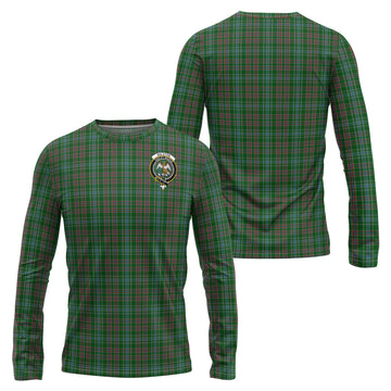 Ralston USA Tartan Long Sleeve T-Shirt with Family Crest