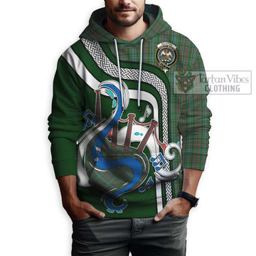 Ralston USA Tartan Hoodie with Epic Bagpipe Style