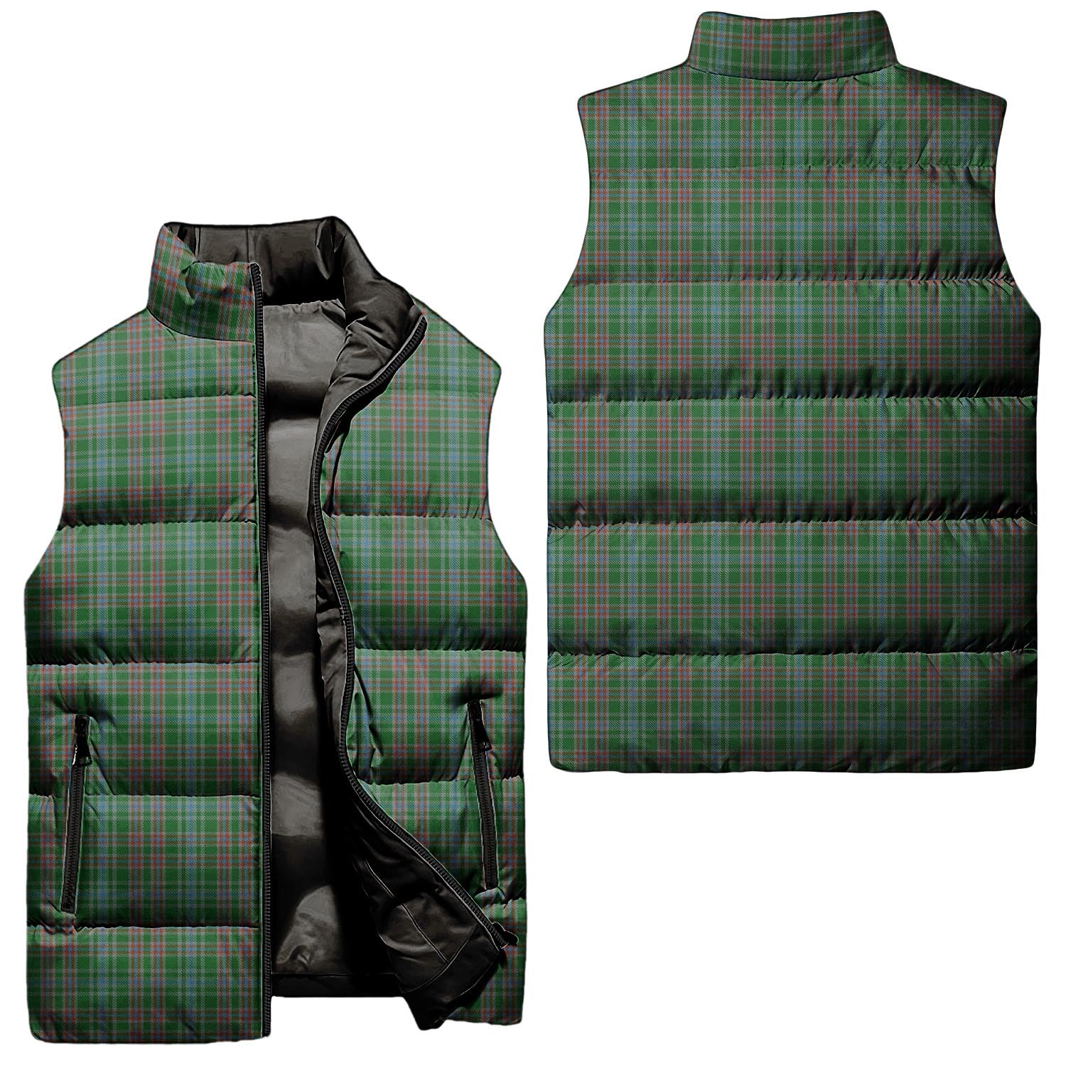 Ralston USA Tartan Sleeveless Puffer Jacket Unisex - Tartanvibesclothing