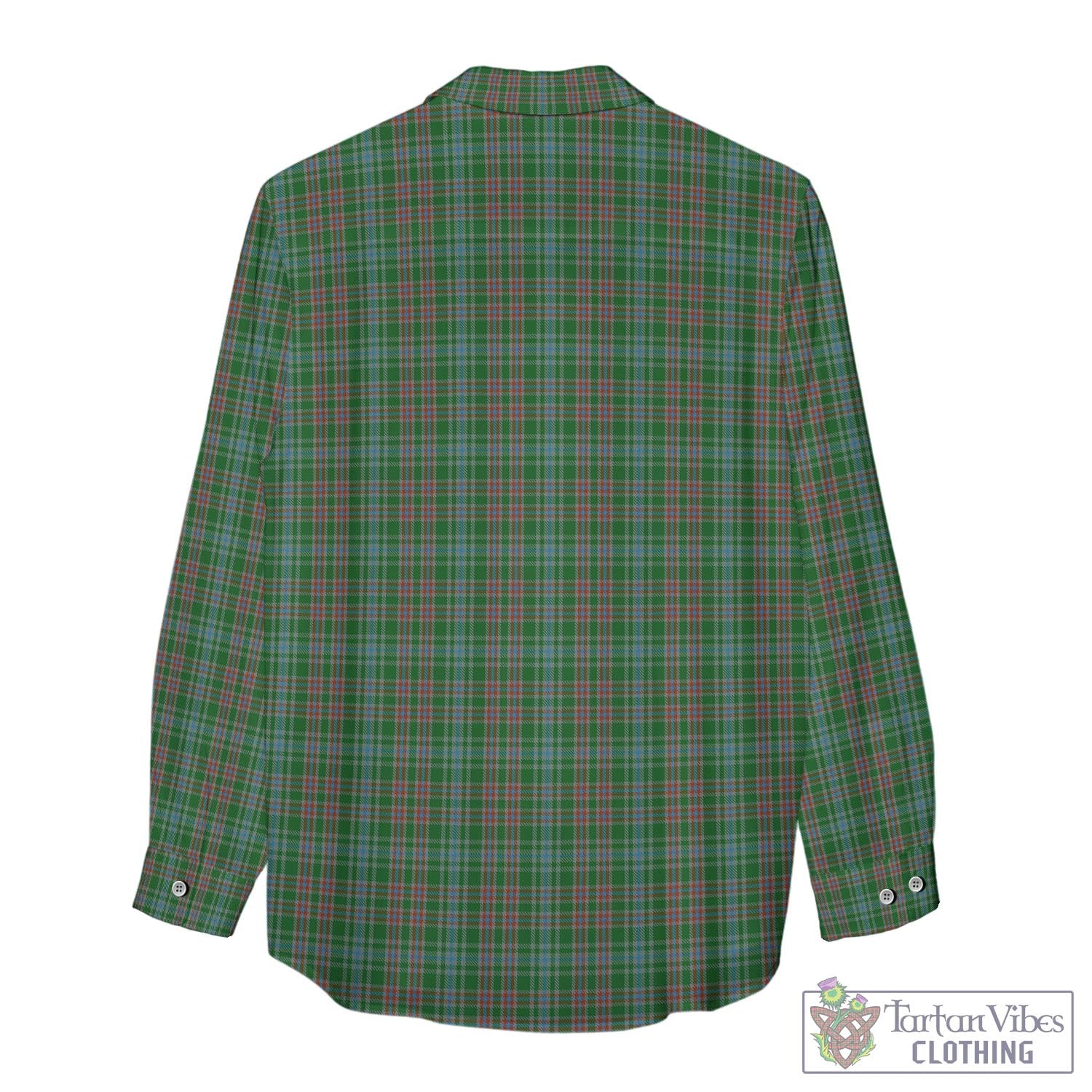 Tartan Vibes Clothing Ralston USA Tartan Womens Casual Shirt with Family Crest