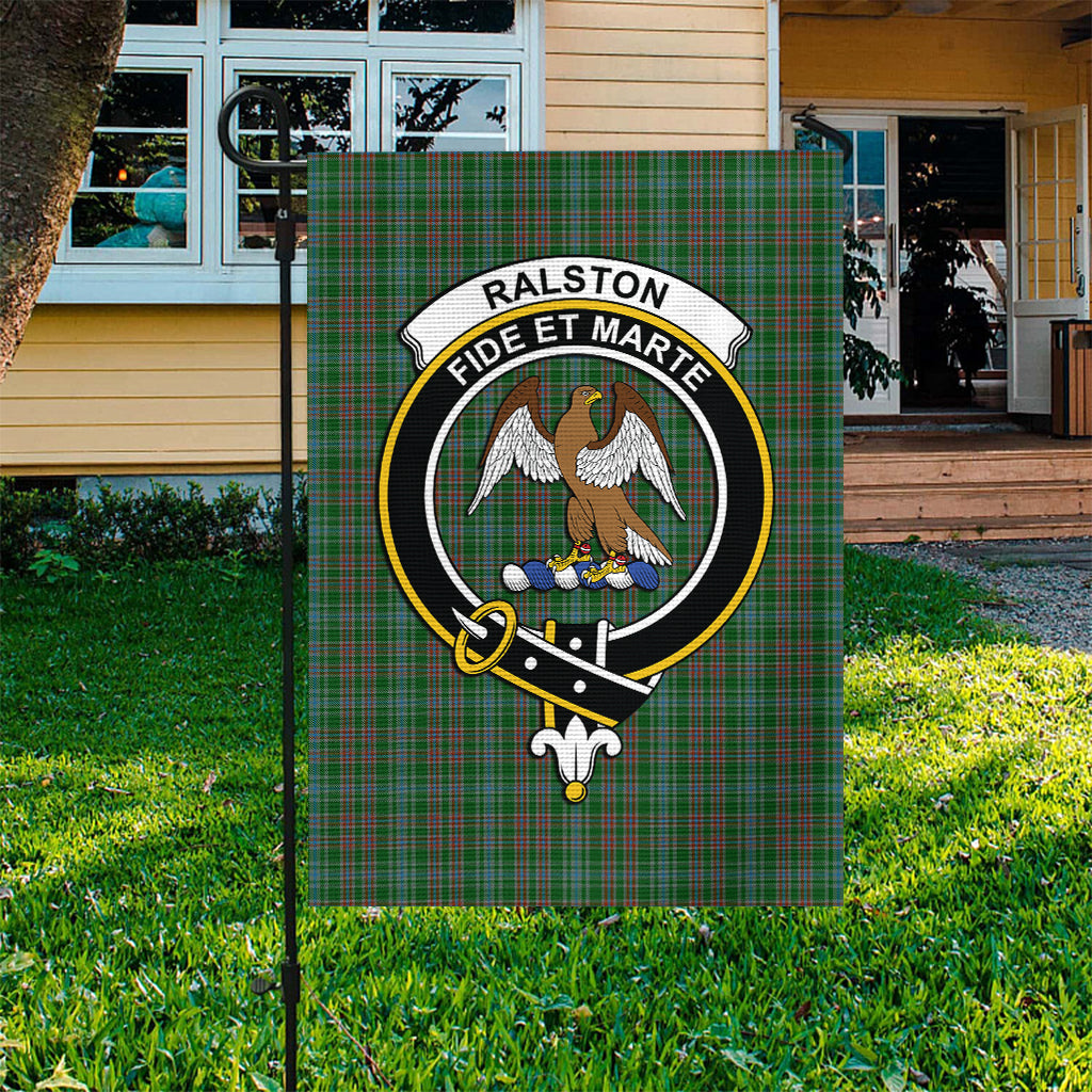 Ralston USA Tartan Flag with Family Crest - Tartan Vibes Clothing